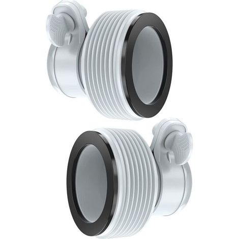 Accessoires pour piscine, Interface de pompe de filtration INTEX type B 1,25 à 1,5 pouce, 2 pièces