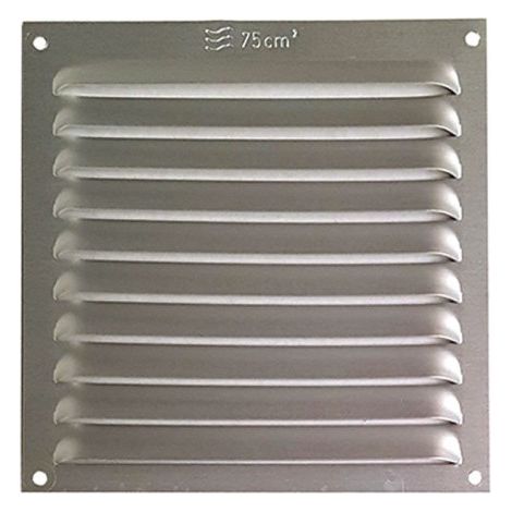 REJILLA VENT.ALUM.S/PEST.20X20 PLAT - EHLIS