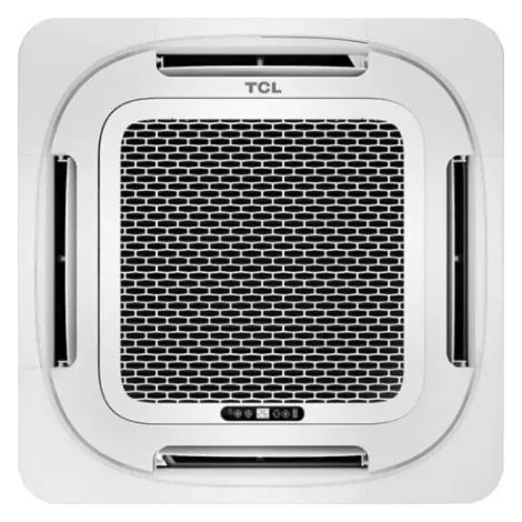 Pannello decorativo 90x90 bianco ABS mod. Cassetta a 4 vie TCL