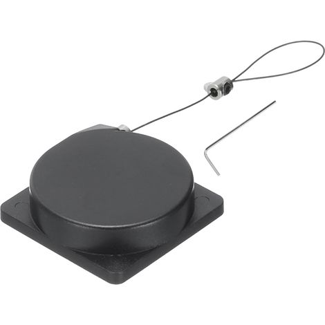Câble de Sécurité Rétractable pour TV DVD Noir 39,37" de Longueur (1/5)