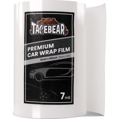Film de Protection de Peinture 15cm x 150cm x 2 Feuilles, Auto-guérison TPU Film de Protection Transparent pour Voitures, Motos, Vélos, Grande Clarté, Résistant aux UV et aux rayures (1/5)