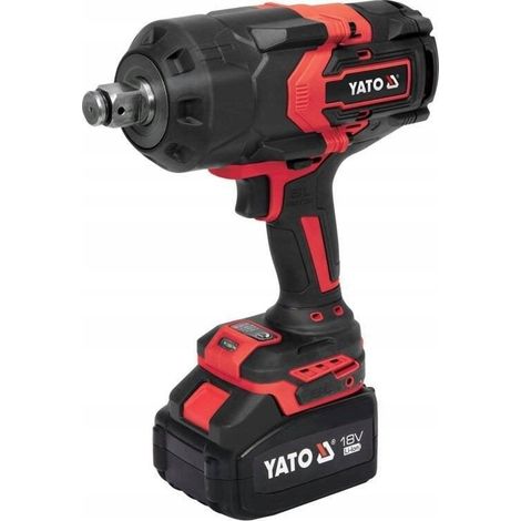 Yato YT-82830 chiave a impulsi senza fili 18 V nera