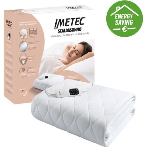 Riscaldaletto Scaldasonno Imetec 16728 Coperta Cuscino Elettrico 150 W Bianco (1/5)