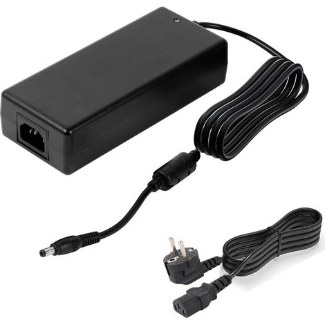 Adaptateur d'alimentation AC/DC 36 V 5 A 180 W 110-240 V CA vers CC 36 V 180 W de rechange avec prise de 5,5 mm x 2,5 mm pour amplificateur audio domestique, lumières LED, imprimante à jet d'encre (1/5)