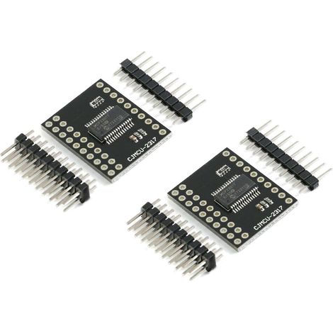 2 Stück MCP23017 I2C SPI Serielle Schnittstelle MCP23S17 Bidirektional 16-Bit I/O 10 MHz (1/5)