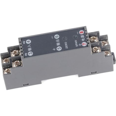 DC 24V 1 Eingang 1 Ausgang AC/DC Spannungssignal-Isolator Sender P2 Signalaufbereiter (4)
