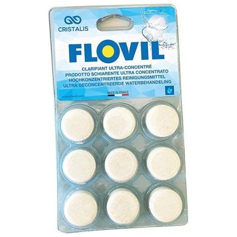 Flocculante FLOVIL 9 Pastiglie da 11 gr