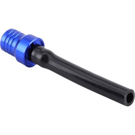 Tuyau de ventilation pour réservoir de carburant - Tuyau pour couvercle - ATC70K, ATC125M, ATC185, CR60, CR80, CR125, CR250, CR500, CRF50, CRF70, CRF80, CRF100 - Métal et plastique - 24mm - Bleu (1/5)