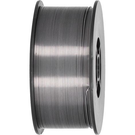 Fil à souder, bobine de soudure, sans flux, âme sans gaz, acier au carbone E71TGS pour bricolage (1,0 mm) (1/5)