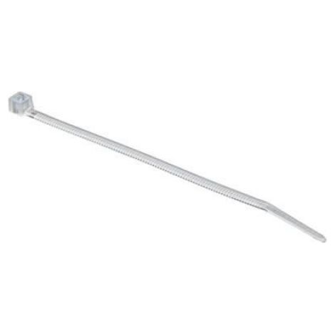 Collier Rilsan - Polyamide 6.6 - 4,8 x 200 mm - Blanc - Lot de 100
