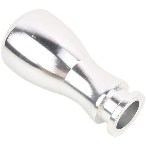 Pommeau de levier de vitesse intérieur universel Eosnow à 5 vitesses pour voiture (manuel/automatique), argenté (1/4)