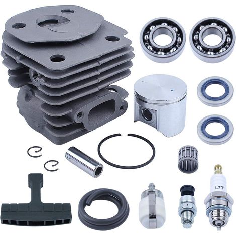 Kit de piston de cylindre 47 mm pour tronçonneuse Husqvarna 359 357XP EPA 357, revêtement Nikasil (1/5)