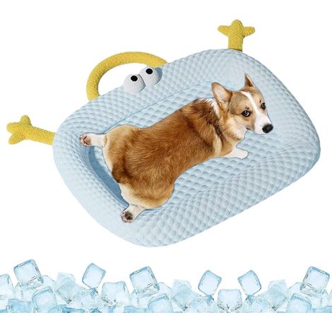 Pet Cooling Mats for Dogs Portable Pet Ice Pad Soft Dog Cooling
