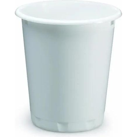 DURABLE BASIC Papierkorb Weiß 13 Liter