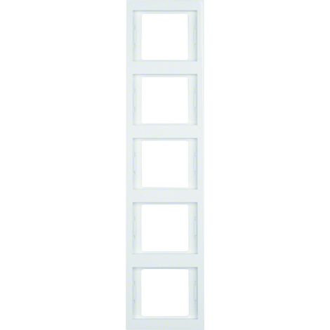 Cornice Berker 13537009 lucida 5 moduli verticale