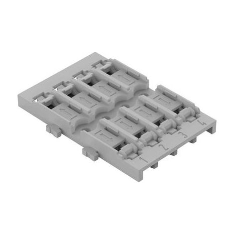 Wago 221-2524 adaptador de fijación gris 5 piezas