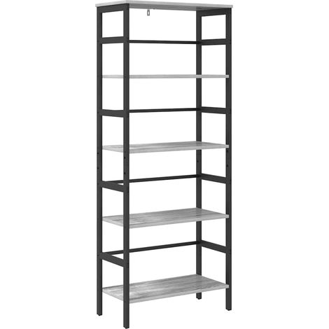 Maison Exclusive - Bücherregal Graues Sonoma 60 x 29,5 x 149 cm H