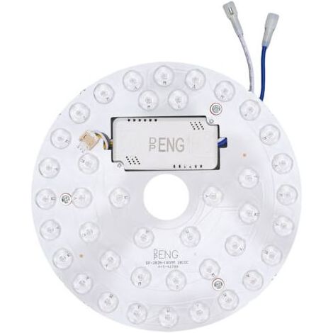 Ampoule LED de Remplacement pour Ventilateur de Plafond 7,1 Pouces 18W 2200LM - Lumière Réglable 3000K/4200K/6500K Compatible 85-265V (1/5)