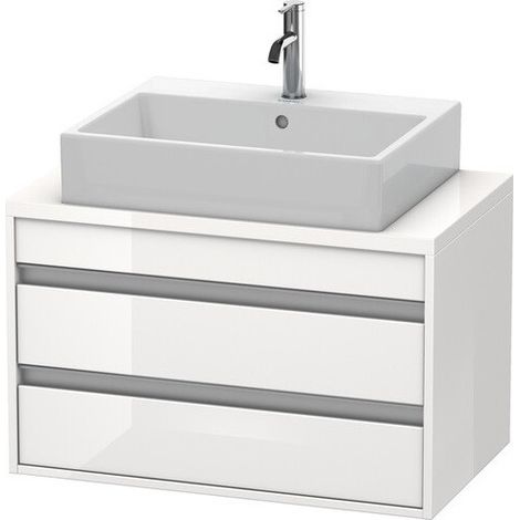 KETHO mobile consolle basso 480x800x480mm basalto opaco