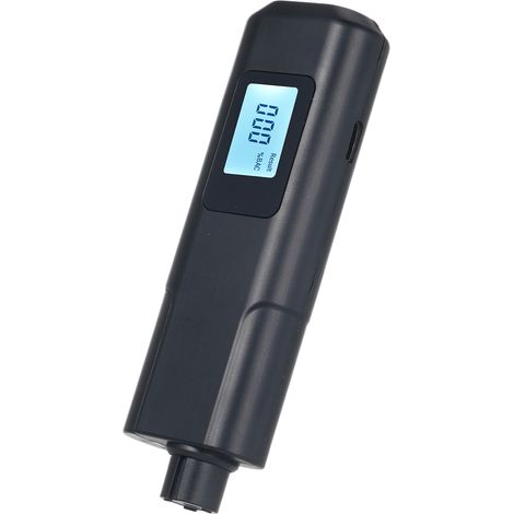 Alcootest sans contact avec chambre de purification, alarme sonore et vocale, marteau de sauvetage et lame de coupe intégrée en acier inoxydable MR809 (1/5)