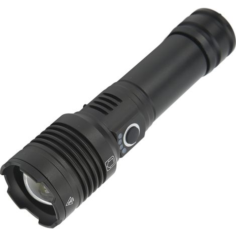 Lampe torche XPH160 en alliage d'aluminium, étanche IPX4, 1800 lm, rechargeable par USB-C, avec fonction mémoire (1/5)
