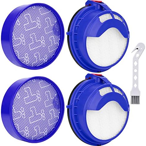 Sets waschbarer Ersatzfilter (Vorfilter und Nachfilter HEPA) für den Dyson DC25 Staubsauger – kompatibel mit den Teilenummern 919171-02 und 916188-06