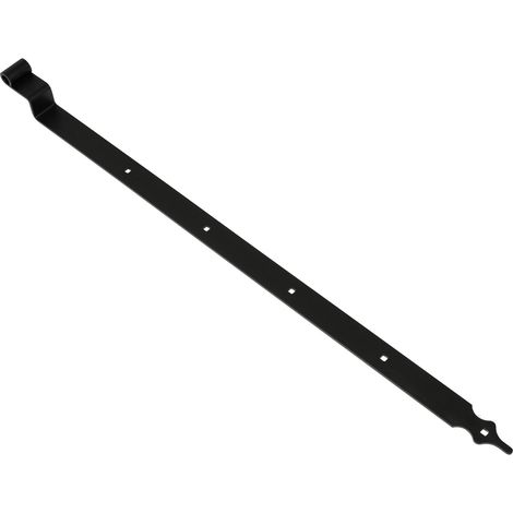 Ladenband Schwarz 100 cm Kröpfung Rustikale Spitze - Pro Stück