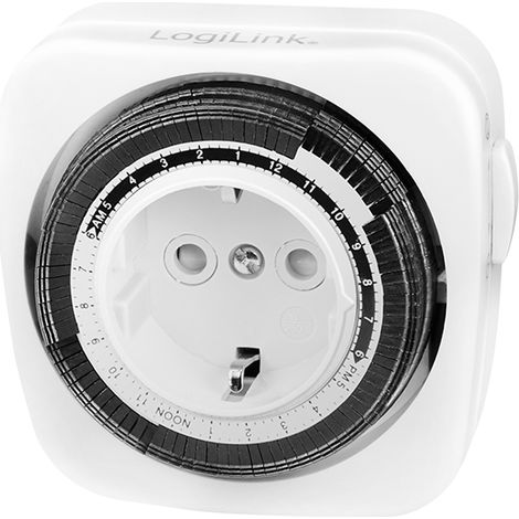 LOGILINK ET0011 MINUTEUR ÉLECTRIQUE PROGRAMMATEUR JOURNALIER BLANC (1/4)