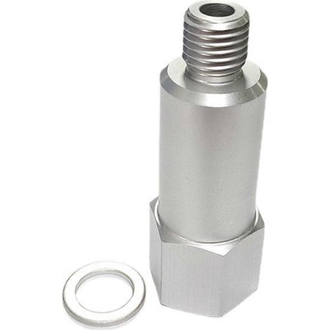 Adaptateur de capteur de température de liquide de refroidissement pour jauge LS Swap M12-1.5 vers capteur femelle NPT 3/8" étendu (1/5)