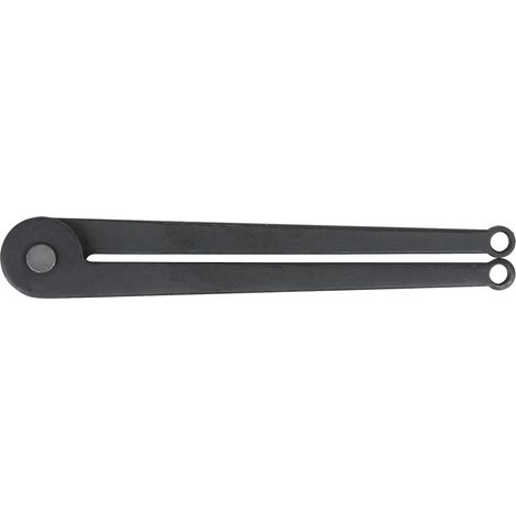 KS-Tools 150.3206 Zweilochmutterndreher, verstellb ar, Länge 263 mm