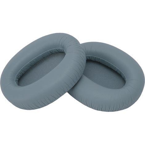 Coussinets d'oreille de remplacement, réduction de bruit, mousse douce pour casque Bluetooth EDIFIER W820NB, gris bleu (1/5)