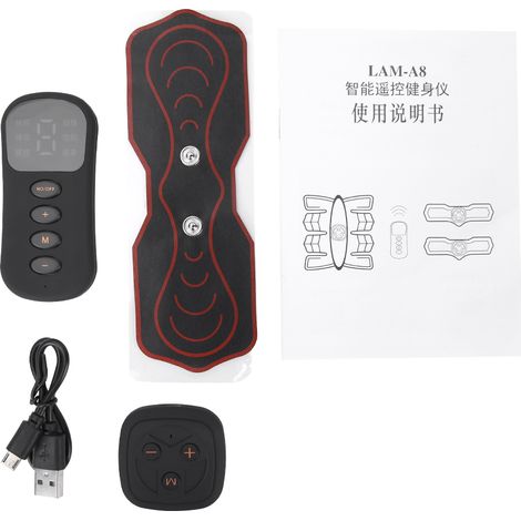 Mini-Multifunktions-Elektromassagegerät mit Fernbedienung für Nacken und Schultern - AquaForge (1/5)