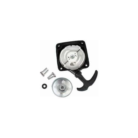 Lanceur pour débroussailleuse 2 temps 30cc à 50cc – Plaque démarreur avec entraxe 67mm – Alternative non d'origine efficace - 2temps (1/5)