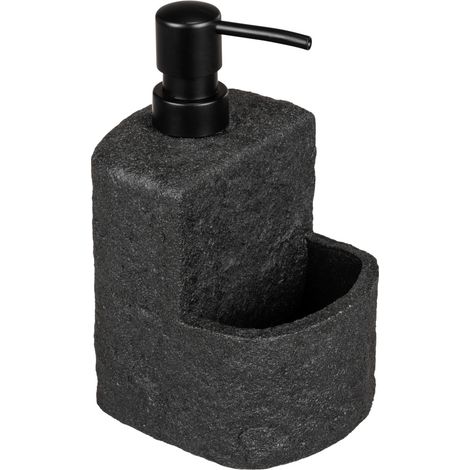 Wenko FESTIVAL dispensador de jabón líquido negro 380 ml (1/5)