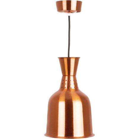 Lampe chauffante acier finition laiton 250 W, 220 V - MONO