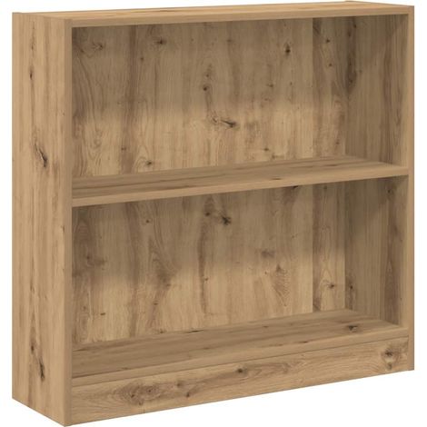 Maison Exclusive - Bücherregal Artisan-Eiche 80x24x76cm Holzwerks