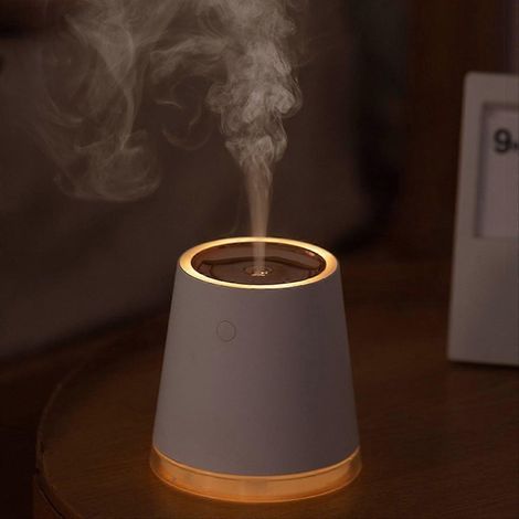 Tragbarer Luftbefeuchter fürs Schlafzimmer, dunkelblauer Luftnebel, leise und kompakt für den persönlichen Bereich (1/5)