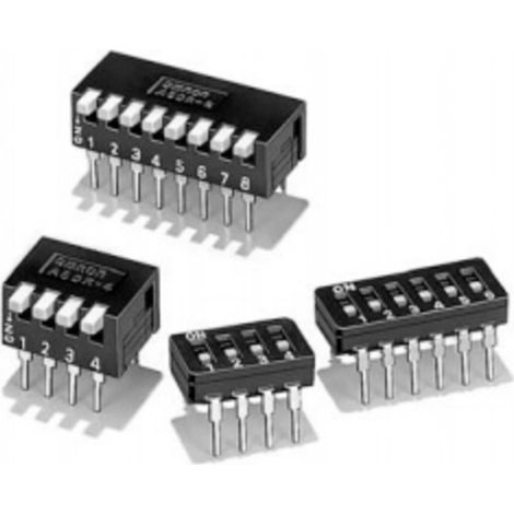 Omron A6DR-6100  DIP-Schalter Polzahl 6 THT 1 St. Bag