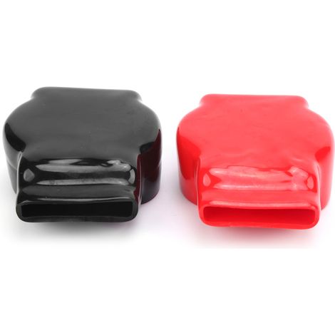 Caches de borne batterie positif négatif protection capuchon universel auto moto camion (1/5)