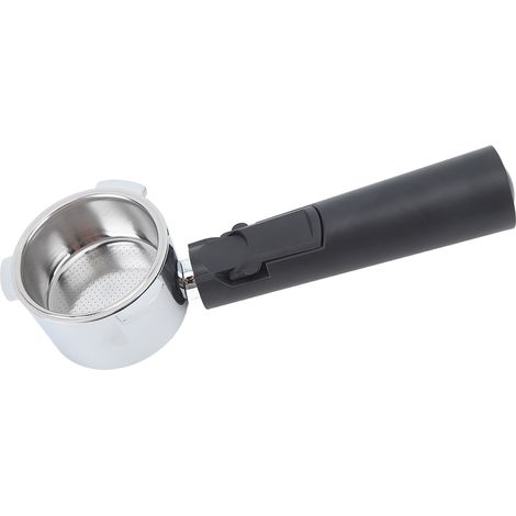 Porte-filtre à café 51 mm avec poignée ergonomique ultra-fine et 3 oreilles pour une filtration efficace. Idéal pour la préparation du café. (1/5)