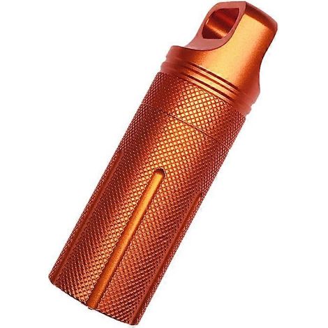 Boîte à pilules étanche de survie, idéale pour la randonnée, les activités de plein air et le camping. Porte-bouteilles et étui à pilules pour médicaments.