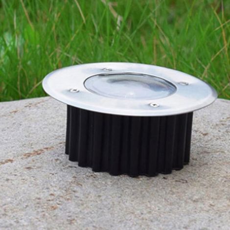 Lampe Solaire - Étanche - 8 LED - Acier Inoxydable Et Plastique - Pour Allée Jardin Patio - Lot De 6 (1/4)