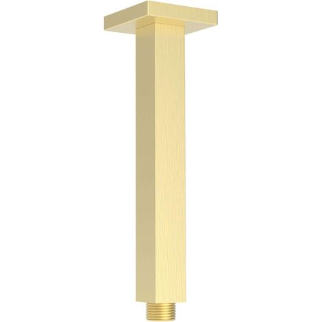 Sapho Duchas - Brazo de ducha de techo, 20 cm, oro mate 1205-07GB