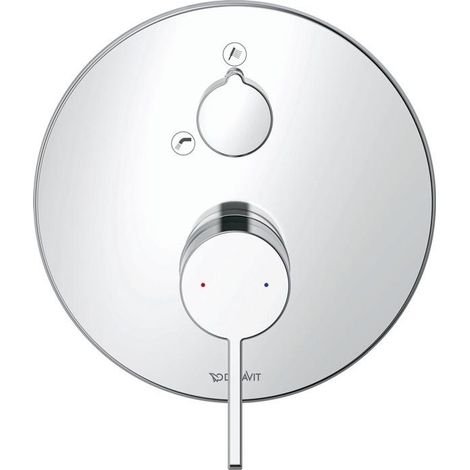 Duravit D-Neo Einhebel-Wannenmischer, Unterputz, 2 Verbraucher, (1/5)