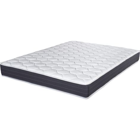 Matelas 140x190 Record - Ressorts ensachés - Hauteur 20 cm - Ferme (1/5)