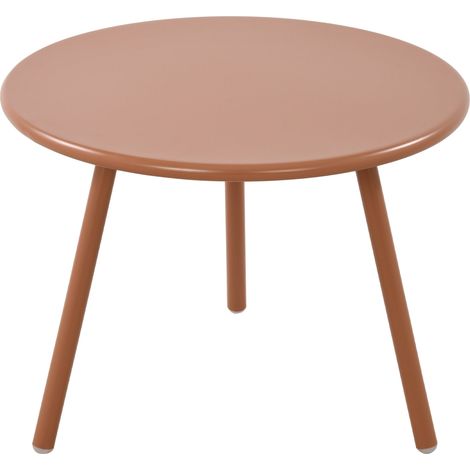 Mesa de salón Minot terracota (1/5)