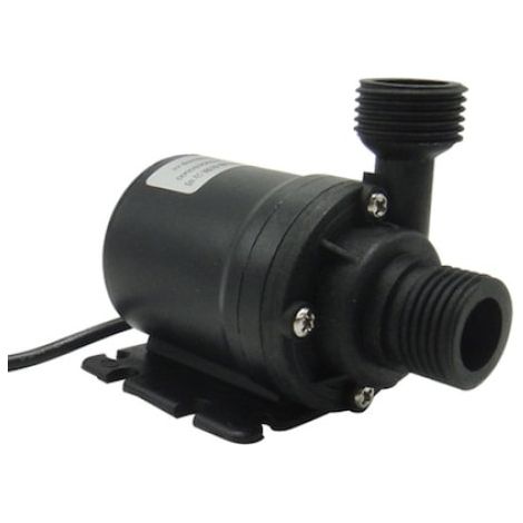Pompe à fontaine électrique sans balais, 800 l/h, 5 m, 12 V CC, noire (1/5)