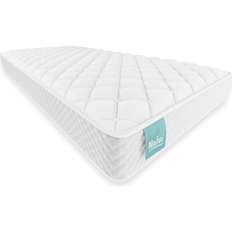 Nalui Colchón Viscoelástico 120x180x15cm Blanco One 15 Firmeza Media-Alta y Grosor 15cm. Tejido 3D y Multicapa 8 Airsoftpro, Fabricado en España (1/5)