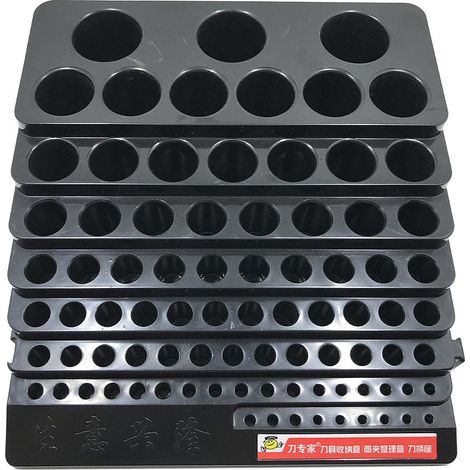 Boîte De Rangement De Coupe, Boîte De Finition De Fraisage De Perceuse, Support Organisateur Pour Usage Domestique (1/5)