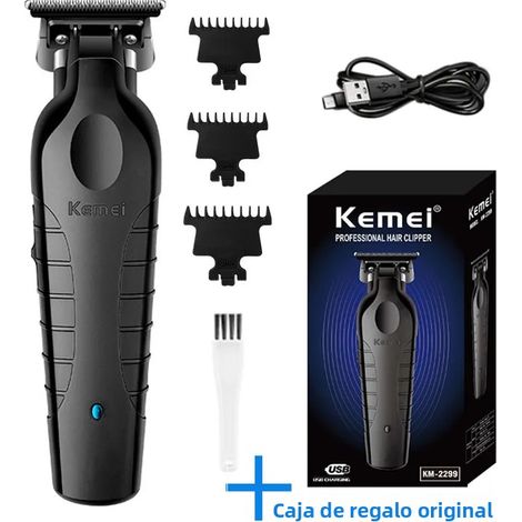 Tondeuse à cheveux professionnelle, tondeuse sans fil rechargeable par USB Type-C, livrée avec 3 à 4 lames. (1/5)